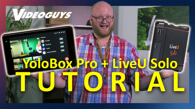 The PERFECT Portable Streaming Solution - Yololiv YoloBox Pro & LiveU Solo