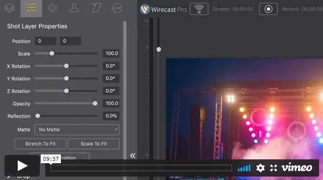 Wirecast Quick Tip: Editing Window – Videoguys