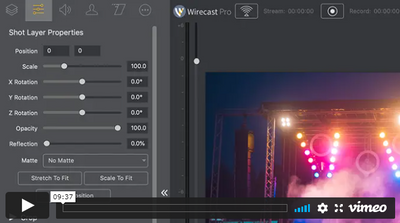 Wirecast Quick Tip: Editing Window