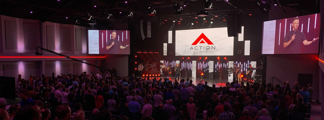 Transform Contemporary Worship with Absen PL V2 LED Video Walls