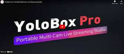 Introducing YoloBox Pro Advanced Multi-Cam Live Streaming Studio