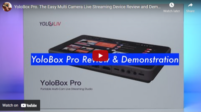 YoloBox Pro Review:  Easy to Use Multi Camera Live Streaming Device