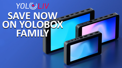 Save Now on all YoloBox All-In-One Multi Camera Live Streaming Devices