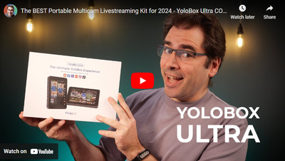 YoloBox Ultra 2024's BEST Portable Multicam Livestreaming solution -  COMPLETE OVERVIEW