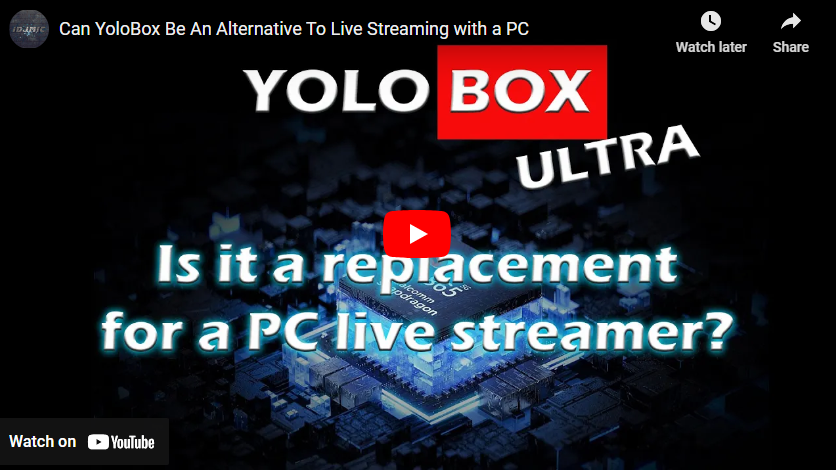 Is YoloBox Ultra an Alternative To OBS or vMix?