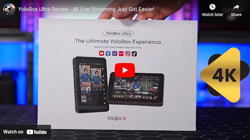 YoloBox Ultra Takes Live Streaming to New Heights - Videoguys