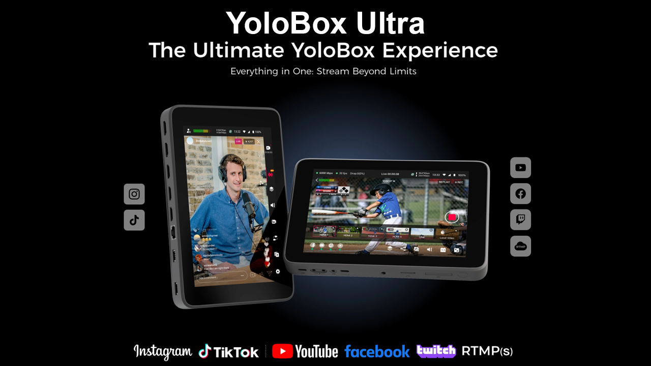YoloLiv YoloBox Ultra IN STOCK NOW - The Ultimate YoloBox 