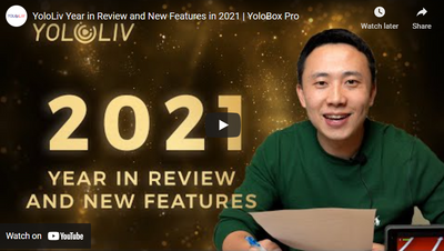 Yololiv Yolobox 2021 Year in Review