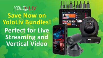 Save Now on YoloLiv Bundles - Perfect for Live Streaming and Vertical Video