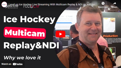 YoloBox Ultra for Live Streaming Hockey With Multicam, Replay, & NDI