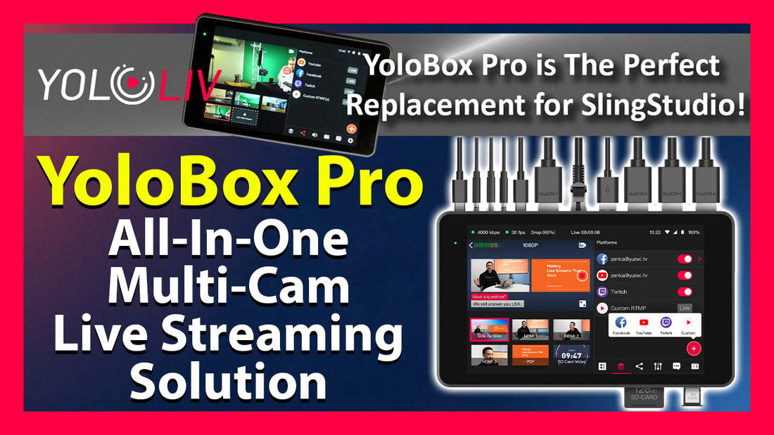 YoloLiv YoloBox Pro, The Best Replacment for SlingStudio