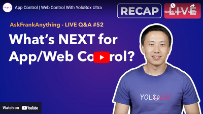 YoloLiv YoloBox Ultra App/ Web Control Demonstration