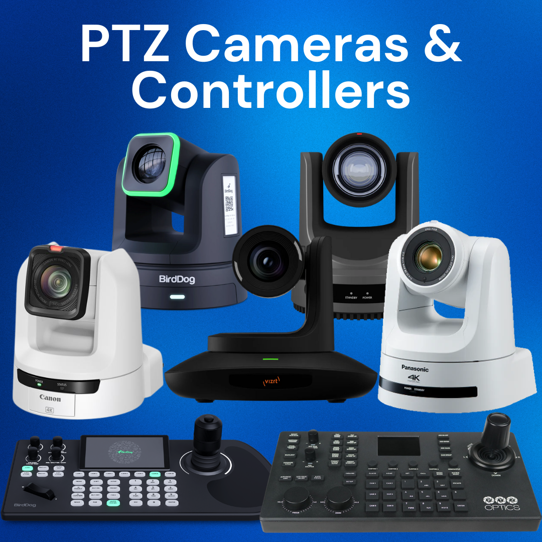 PTZ Cameras, Controllers & more