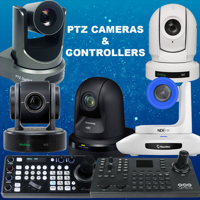 PTZ Cameras, Controllers & more