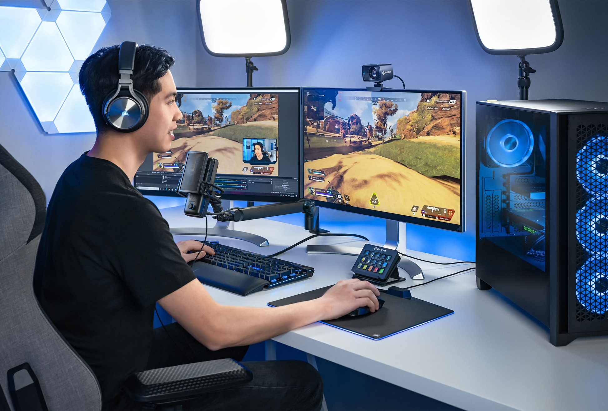 Elgato Wave Mic Arm LP Set Up