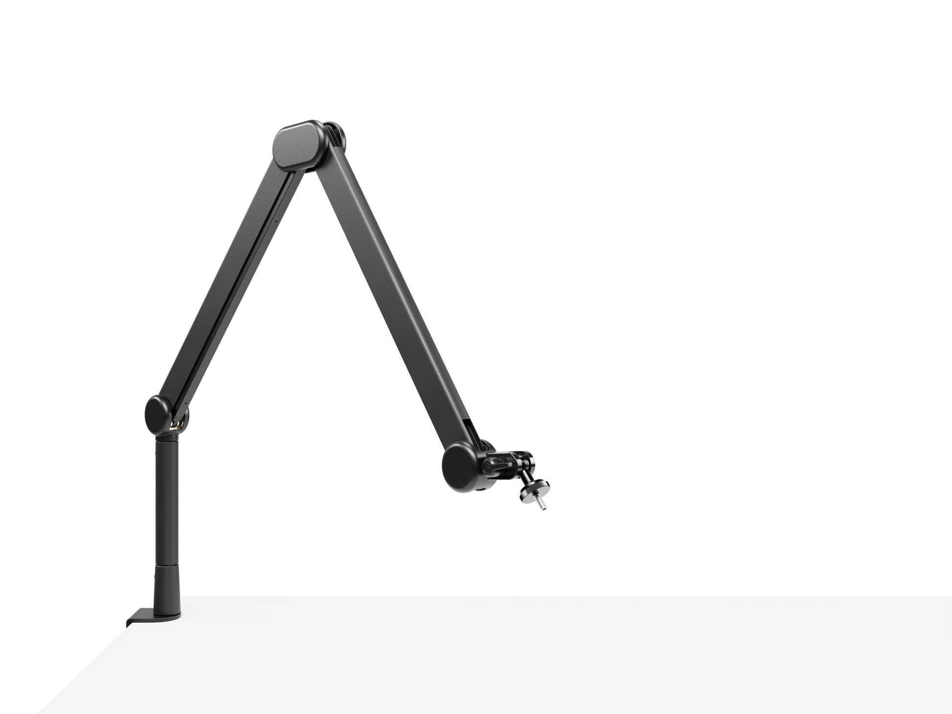Elgato Wave Mic Arm MK.2 Black adjustable microphone stand on a white background