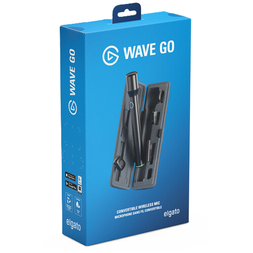 Elgato Wave Go Wireless Microphone System Box