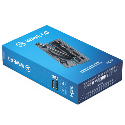 Elgato Wave Go Wireless Microphone System Side of Box