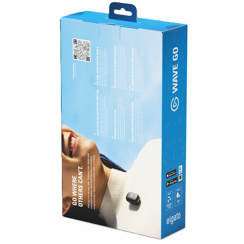 Elgato Wave Go Wireless Microphone System Back of Box