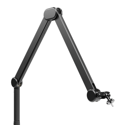 Elgato Wave Arm Microphone Black adjustable microphone stand on a white background