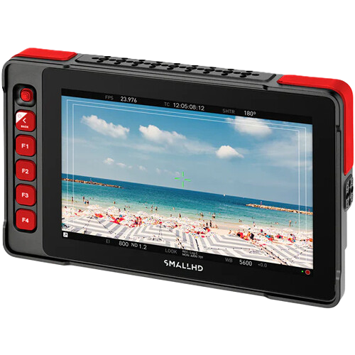SmallHD Ultra 7 RED 7-inch Camera Monitor Left Angle