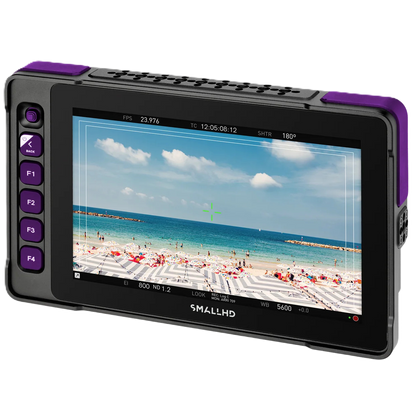 SmallHD Ultra 7 PURPLE 7-inch Camera Monitor Left Angle