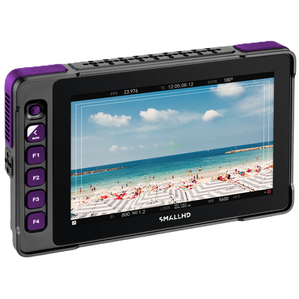 SmallHD Ultra 7 PURPLE 7-inch Camera Monitor Right Angle