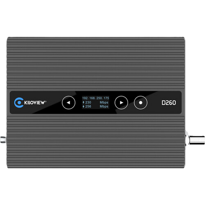 Kiloview D260 HD IP to SDI/HDMI Video Decoder Top View