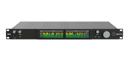 Motu 16A 32 x 34 Thunderbolt/USB audio interface for Mac, Windows and iOS