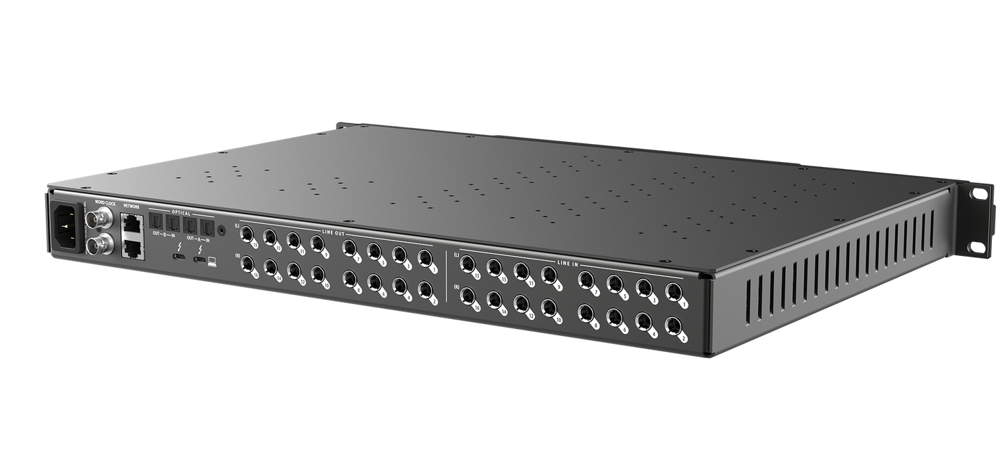 Motu 16A 32 x 34 Thunderbolt/USB audio interface for Mac, Windows and iOS