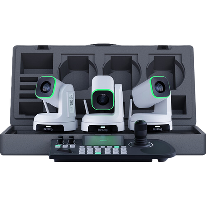 BirdDog 3x X1 PTZ Camera and KBD Keyboard Bundle