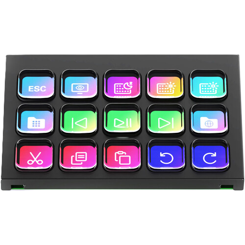 Elgato Stream Deck Module (15 Keys) Front View