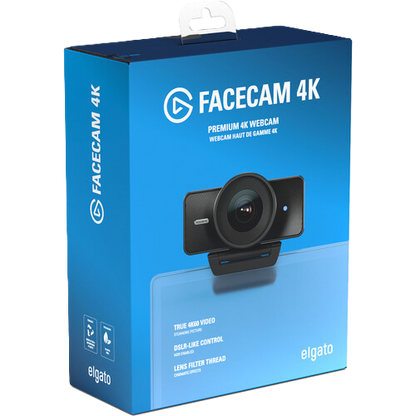 Elgato Facecam 4K Webcam Box Front