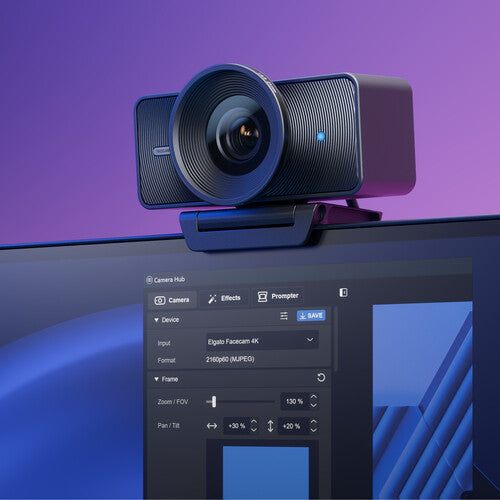 4K Elgato Webcam in Use