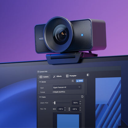 4K Elgato Webcam in Use