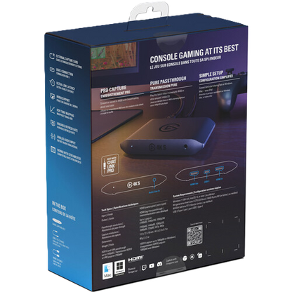 Elgato Game Capture 4K S Box Back