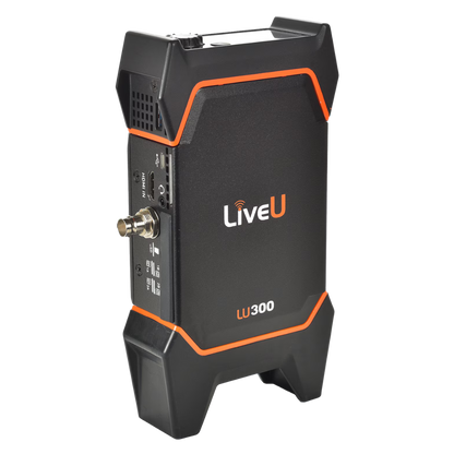 LiveU LU300S Encoder Field Unit with 4 x 4G Modems - Side View