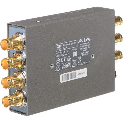 AJA 3GDA 3G-SDI 1x6 Distribution Amplifier Rear