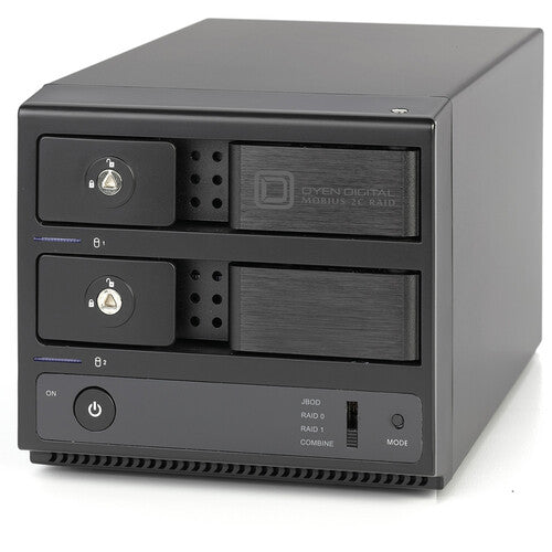 Oyen Digital Mobius Pro 2C 2-Bay USB-C RAID Hard Drive System 