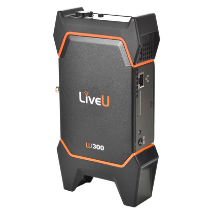 LiveU LU300S Encoder Field Unit with 4 x 4G Modems - Side View
