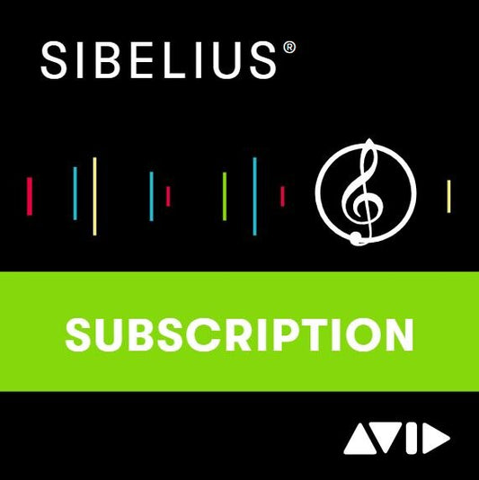 Avid Sibelius Artist Annual Subscription