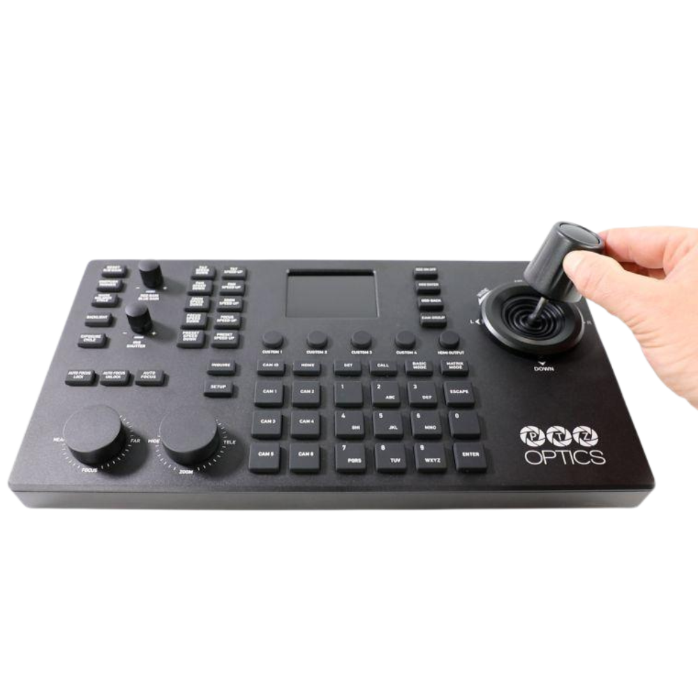 PTZOptics Superjoy IP & Serial PTZ Camera Joystick Controller 