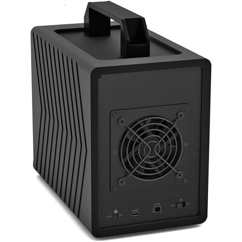 Oyen Digital Fortis 5C 5-Bay USB-C External Drive Array Rear Back Inputs Ports