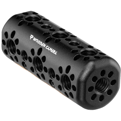 Black camera lens filter with 'Wooden Camera' branding on a white background