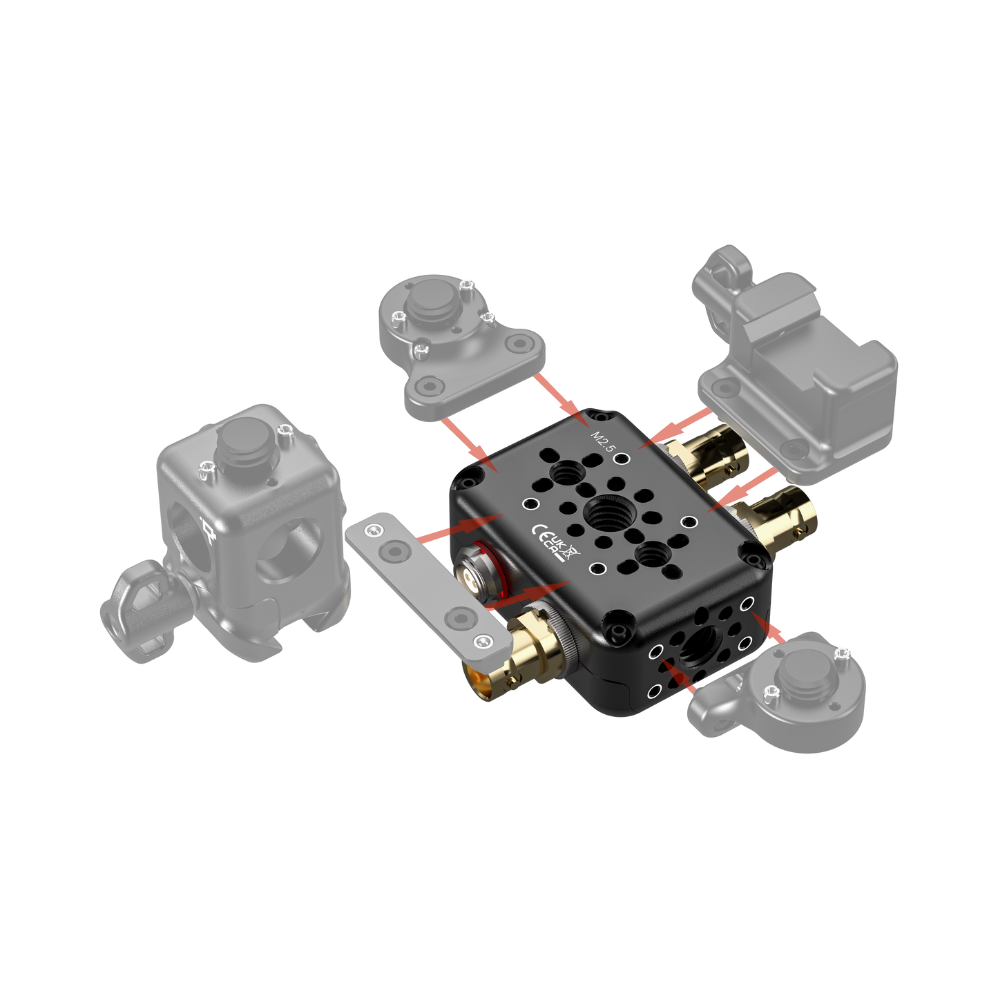 Wooden Camera 4K 12G-SDI Distribution Amplifier (1x2)