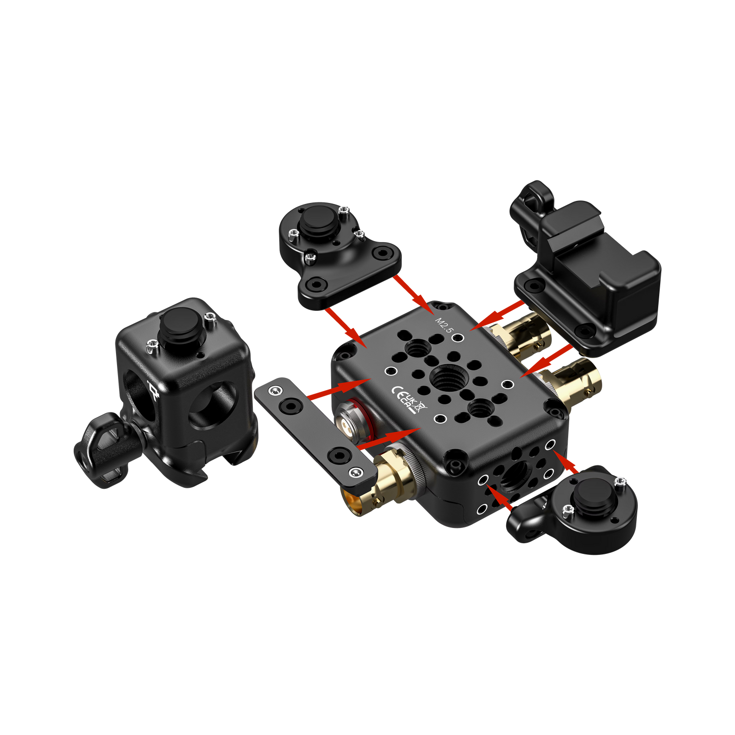 Wooden Camera 4K 12G-SDI Distribution Amplifier (1x2)