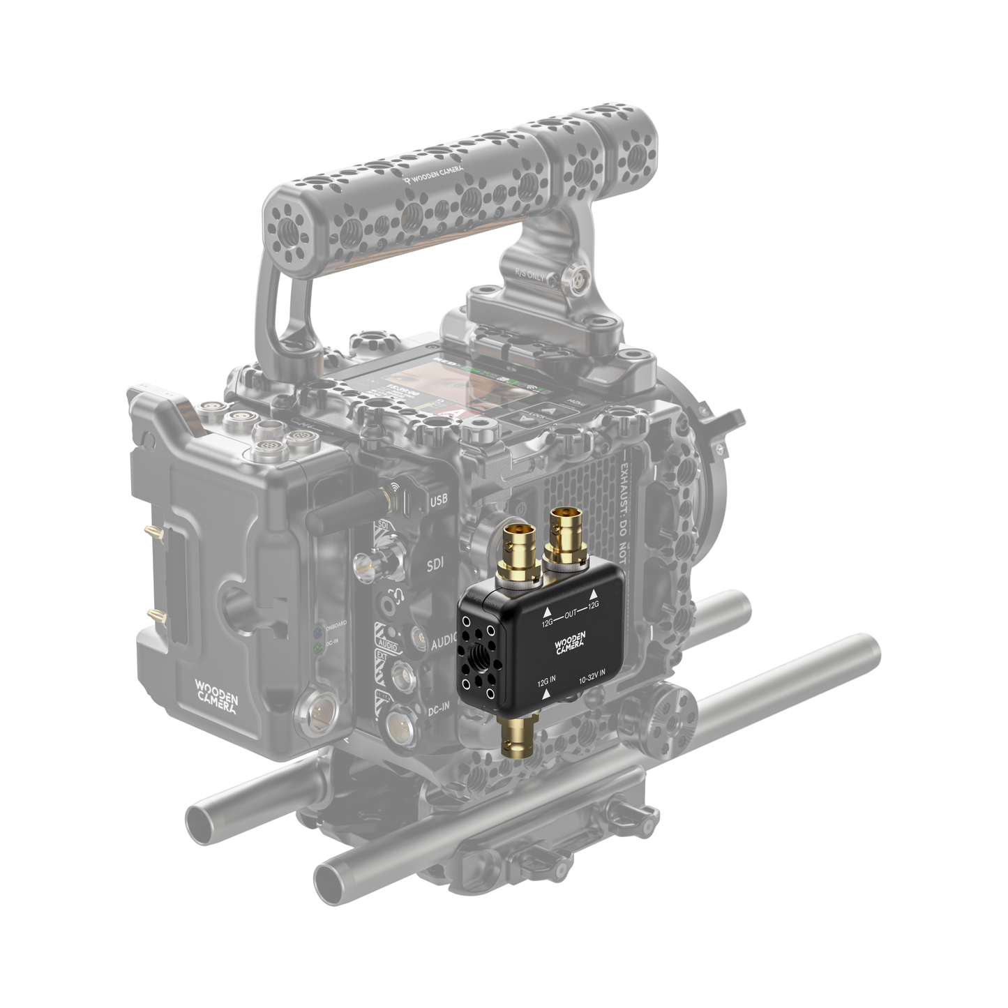 Wooden Camera 4K 12G-SDI Distribution Amplifier (1x2)