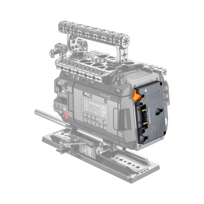 Wooden Camera Gold Mount Plus Battery Plate for Blackmagic URSA Cine