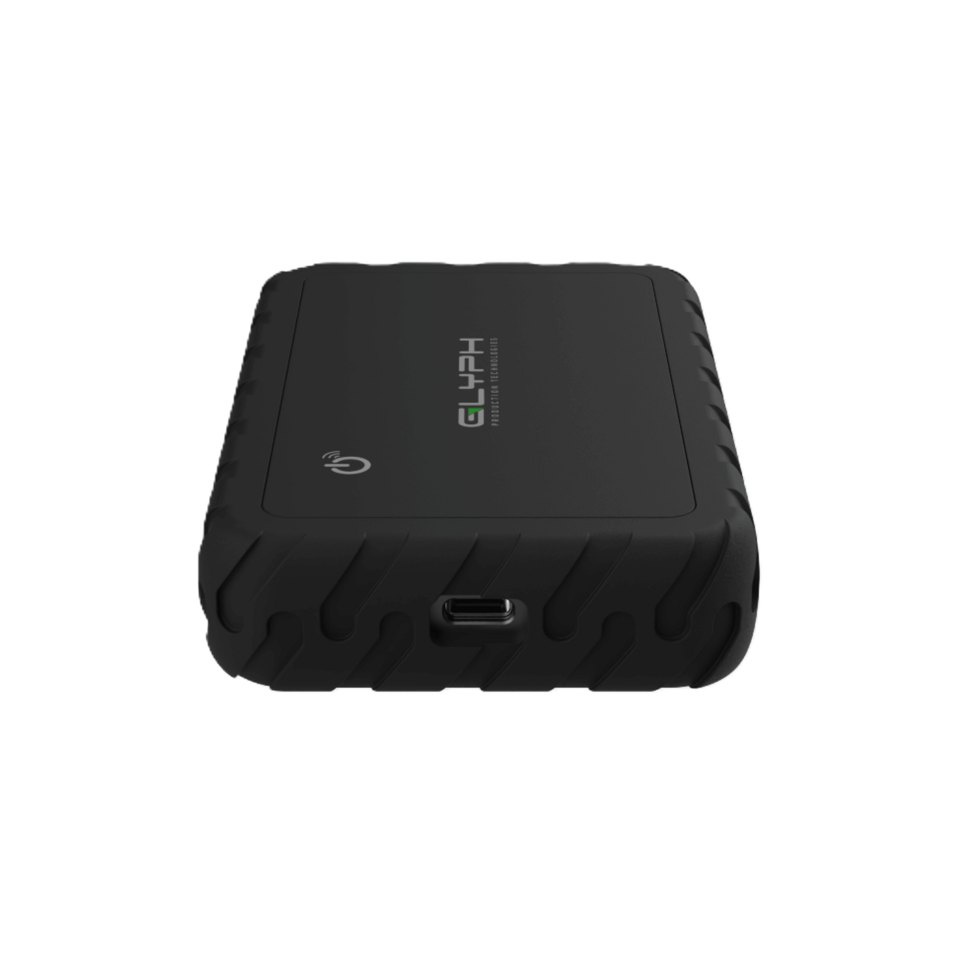 Atom EX80 High-Intensity USB4 80Gbps Portable SSD w/ Location Track Input Port View