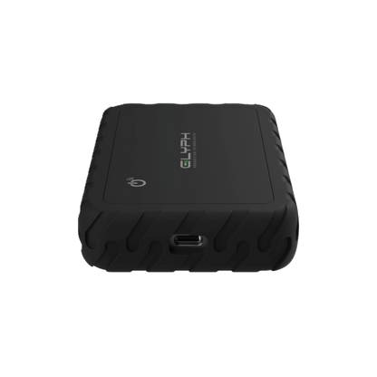 Atom EX80 High-Intensity USB4 80Gbps Portable SSD w/ Location Track Input Port View